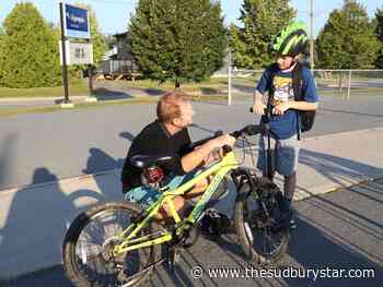 Students in Sudbury area being encouraged to bike, walk or roll to school  