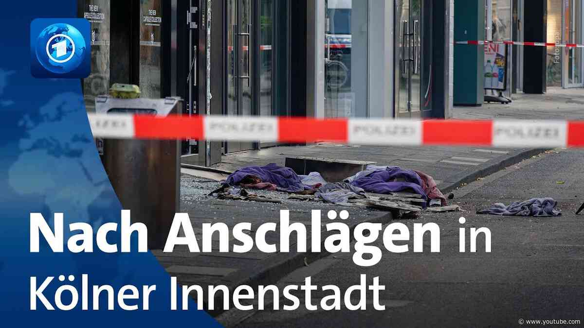 Vorfälle in Köln: Polizei sieht Bandenkriminalität hinter Explosionen