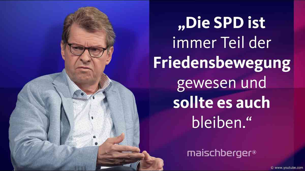 Ralf Stegner und Sarah Pagung über den Krieg in Ukraine und die Friedensbewegung | maischberger