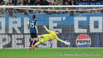 David Raya makes incredible double save from Atalanta penalty as Arsenal goalkeeper keeps scores level in Champions League opener