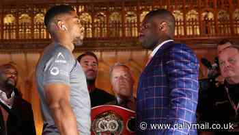 Anthony Joshua and Daniel Dubois are ready for war but avoid insults and barbs ahead of heavyweight title showdown - as AJ reveals how he will win crunch clash at Wembley