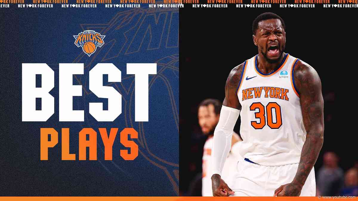 Best Plays of the 2023-2024 Season | New York Knicks