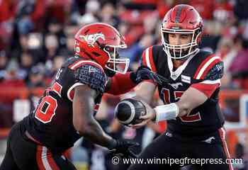 Stamps, Riders face off in battle of teams desperate to make a playoff push