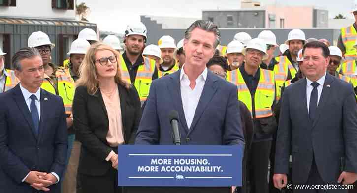 Gov. Newsom calls out Southern California cities while signing homeless, housing bills