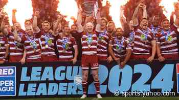 Wigan thrash Salford to retain League Leaders' Shield