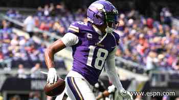 Vikes' Jefferson 'for sure' playing against Texans