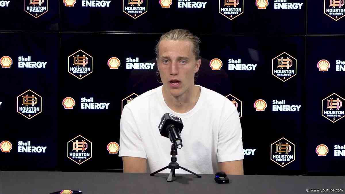 Griffin Dorsey | Post Match Media Availability |#HOUvVAN