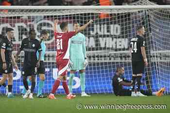 Brest’s first-ever European goal is scored at home but far from its own stadium