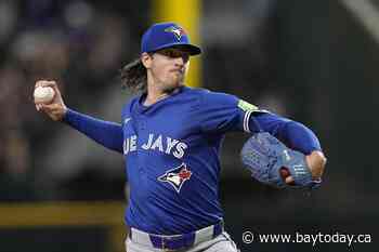 Gausman pitches 5 no-hit innings and Guerrero goes deep twice as Blue Jays beat Rangers 4-0