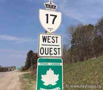 Impaired charge laid as overnight rollover closes Highway 17