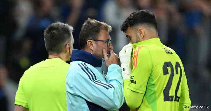 David Raya reveals what Arsenal goalkeeper coach told him before stunning double save