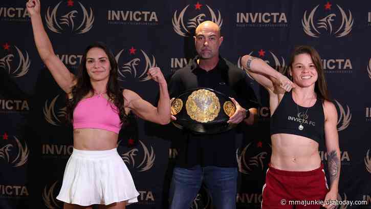 Photos: Invicta FC 57 weigh-ins and fighter faceoffs