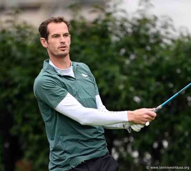 Transitioning to golf: Andy Murray sets clear targets