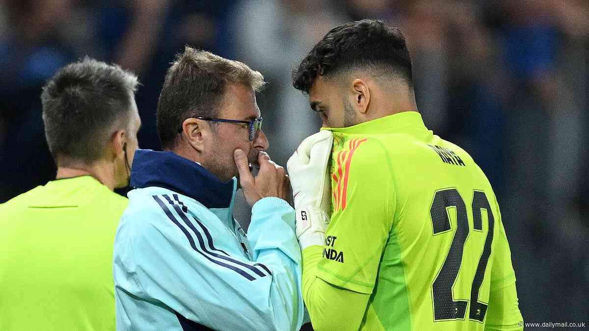 Is THIS the moment that sparked David Raya's incredible double save? Arsenal goalkeeper reveals secrets behind penalty stop after earning Gunners a point in Champions League opener in Atalanta