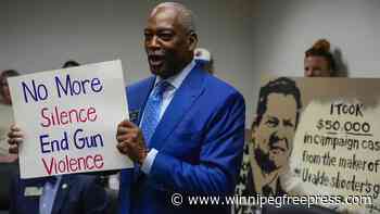 Young students protest against gun violence at Georgia Senate meeting