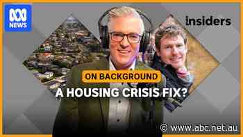 On Background: A housing crisis solution?