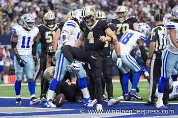 Saints QB Carr fined $14K by NFL for Michael Jackson-inspired TD dance, AP source says