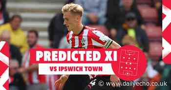 Saints predicted team as they search for first win against Ipswich Town