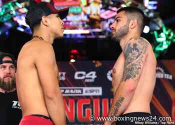 Jaime Munguia vs. Erik Bazinyan Official ESPN Weigh-in Results