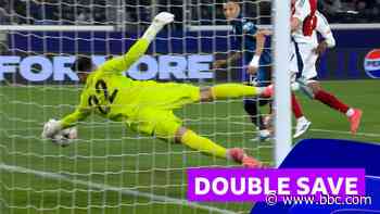 Arsenal's Raya stops penalty with 'outstanding' double save