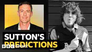 Sutton's predictions v singer and West Ham fan James Smith