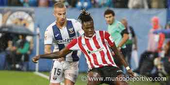 El Athletic gana bajo la lluvia en Leganés