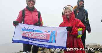 Colchester girl raises hundreds for charity by scaling the country's tallest mountain