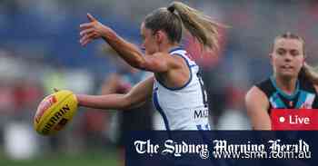 AFL finals 2024 LIVE updates: Roos clinical in wet conditions as the Power struggle in AFLW clash; before Swans, Power battle for a spot in the grand final