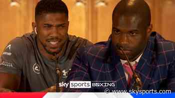 'As I was saying...' | Joshua mocks Dubois at final press conference