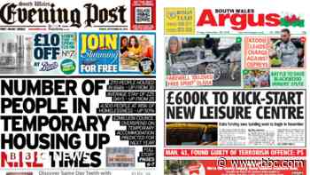 Wales papers: Ely riot charges and rise in temporary housing numbers