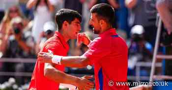 ‘I’ve played Carlos Alcaraz and Novak Djokovic – one is much tougher than the other'