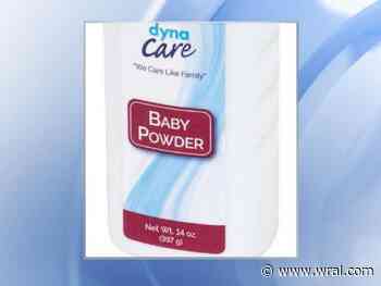 Baby powder sold in NC, on Amazon recalled due to asbestos