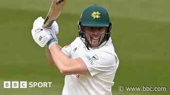 Kent relegation fate sealed by Notts thrashing