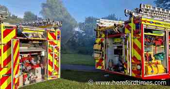 Smoke spotted in Hereford as firefighters called out