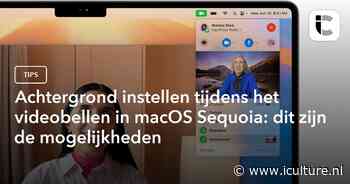 Achtergrond instellen tijdens het videobellen in macOS Sequoia: dit zijn de mogelijkheden