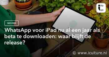 WhatsApp voor iPad nu al een jaar als beta te downloaden: waar blijft de release?