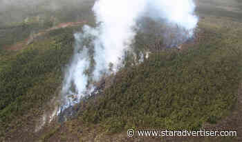 Kilauea eruption intensifies; park visitors given warnings