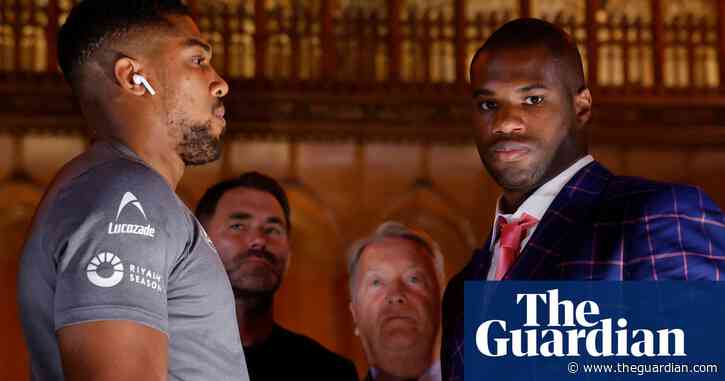 Dubois tells Joshua to 'move on' during tense media conference before heavyweight showdown – video