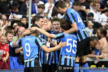 Club Brugge moet haast maken voor de grote kleppers komen: volgende match al van héél groot belang