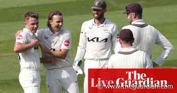 Surrey seal title as Somerset fold against Lancashire: county cricket day four – live