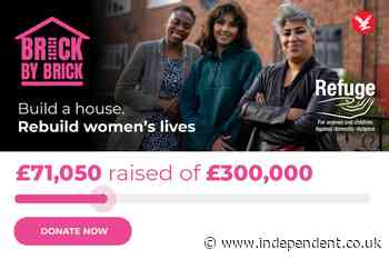 The Independent to start building refuge after anonymous £25,000 donation for Brick by Brick campaign