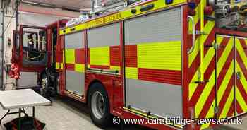 Firefighters called to Cambridgeshire garage blaze