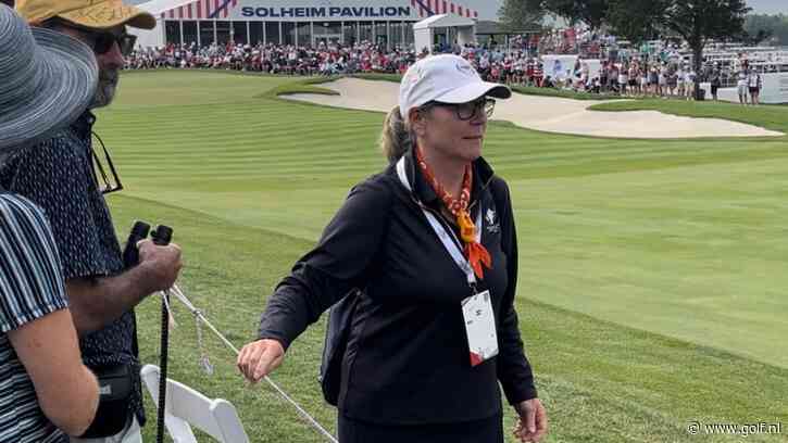 Vrijwilliger Bibbi geniet op de Solheim Cup, maar heeft ook tips voor over twee jaar: 'Meer fanzones, betere bewegwijzering en gezonder eten'