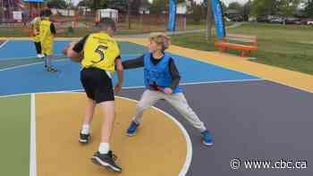 Forest Lawn community celebrates opening of park, basketball courts and inclusive playground