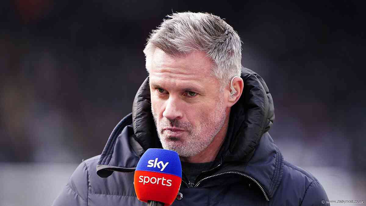 Jamie Carragher reveals his BEST centre-back pairing in Premier League history - and it's NOT Rio Ferdinand and Nemanja Vidic - as he says William Saliba and Gabriel are primed to join the 'elite'