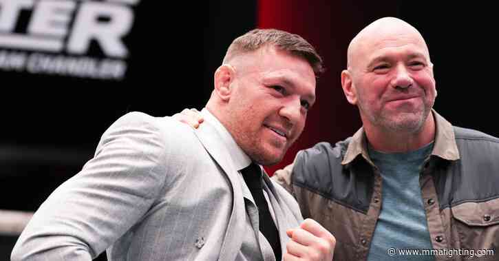 Dana White says Conor McGregor’s next opponent won’t be determined until he’s ready to fight again