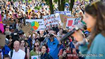 Globaler "Klimastreik" startet in Deutschland