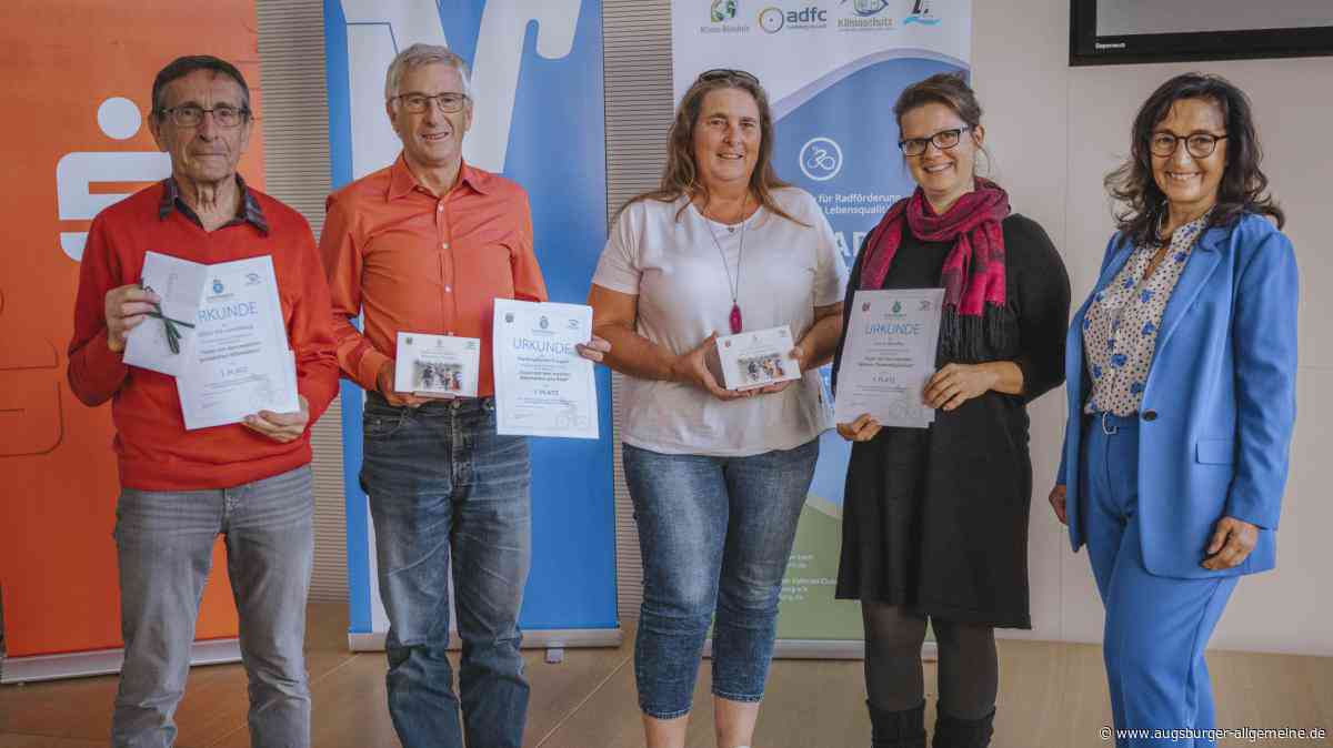 Die Gewinner des Stadtradelns sind prämiert