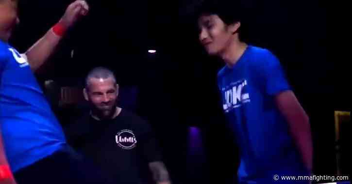 Missed Fists: Groin-kicking duel overseen by Matt Brown in latest Fight Circus shenanigans