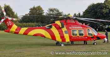 Reason why helicopter spotted in Cassiobury Park confirmed